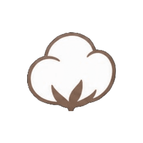 Icono de un copo de algodón