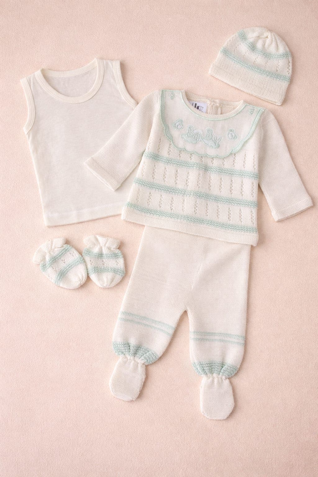Estuche 2257 – Beige/Verde Agua (RN)